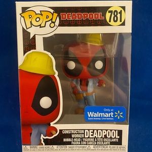 Funko Pop! Construction Worker Deadpool